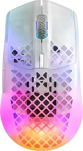 SteelSeries Aerox 3 RGB Ghost Edition Şarjlı Optik Kablosuz Oyuncu Mouse