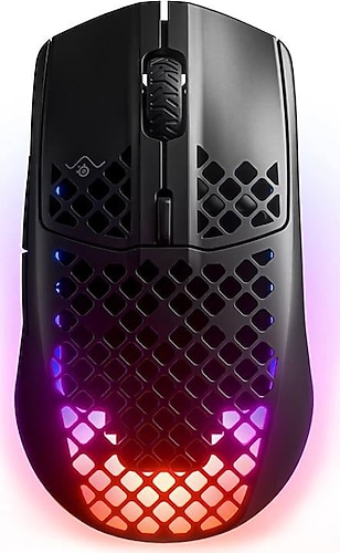 SteelSeries Aerox 3 RGB Şarjlı Ergonomik Optik Kablosuz Oyuncu Mouse