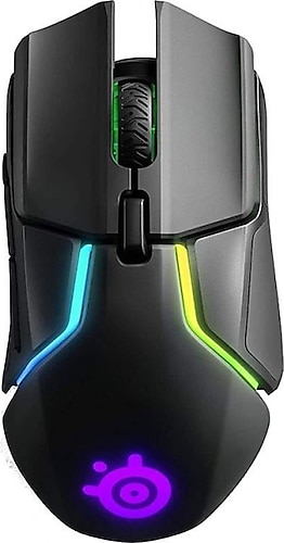 SteelSeries Rival 650 Wireless RGB Şarjlı Ergonomik Optik Kablolu/Kablosuz Oyuncu Mouse