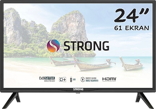 Strong MS24EC2000 HD 24" 61 Ekran Uydu Alıcılı LED TV