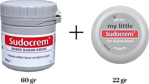 Sudocrem Bebek Bakım Kremi 60 gr + 22 gr (2li set)