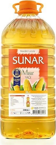 Sunar 5 lt Mısır Yağı