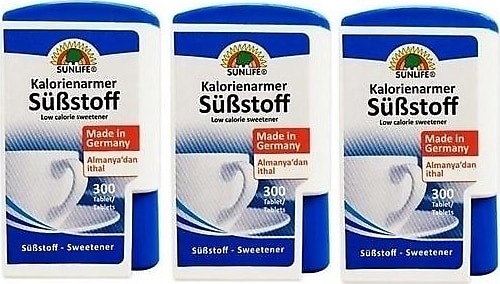 Sunlife Substoff Tatlandırıcı 300 Tablet x 3 Adet