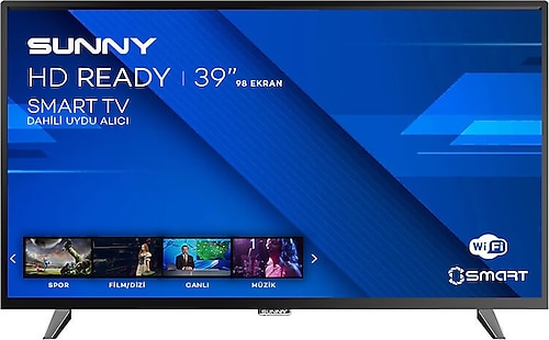 Sunny SN39DAL13 HD 39" 99 Ekran Uydu Alıcılı Android Smart LED TV