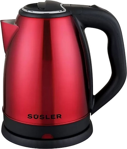 Süsler SS-4110 Spring 1500 W 1.8 lt Kırmızı Çelik Kettle
