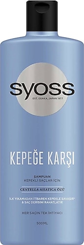 Syoss Kepeğe Karşı Şampuan 500 ml