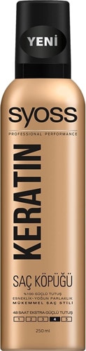 Syoss Keratin Extra Güçlü Tutuş 250 ml Saç Köpüğü