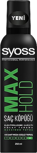 Syoss Max Hold Köpük 250 ml