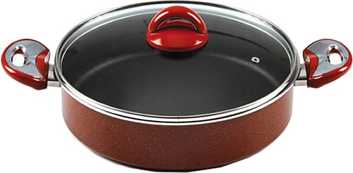 Taç Titan 28 cm Basık Granit Tencere