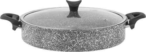 Taç Ultra 30 cm Basık Granit Tencere