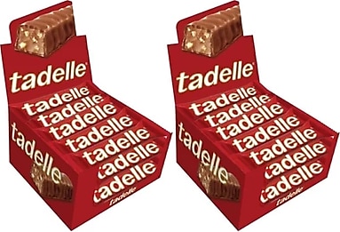 Tadelle Fındık Dolgulu Sütlü Çikolata 30 Gr-20 Adet X 2 Paket Atıştırmalık