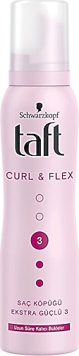 Taft Curl & Flex Saç Köpüğü 150 ml