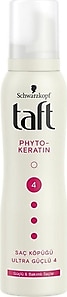 Taft Phyto Keratin Ultra Güçlü 4 Saç Köpüğü 150 ml