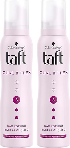 Taft Saç Köpüğü Bukle Belirginleştici No:3 2 Adet