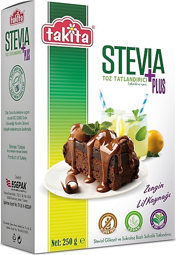 Takita Stevia Plus Toz Tatlandırıcı 250 gr