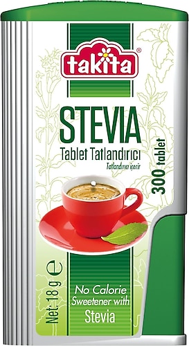 Takita Stevia Tatlandırıcı 300 Tablet