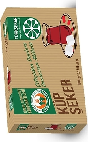 Tarım Kredi Birlik Küp Şeker 1 kg 405 Adet