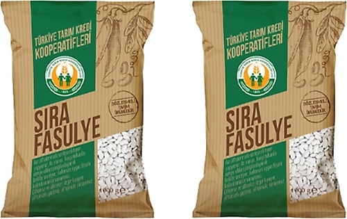 Tarım Kredi Birlik Sıra Fasulye 1 kg 2'li