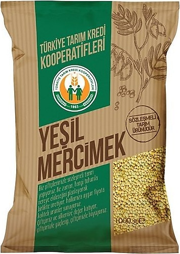 Tarım Kredi Birlik Yeşil Mercimek 1 kg