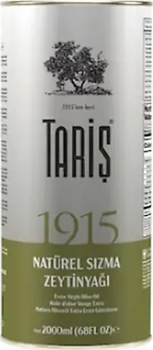 Tariş 1915 Natürel Sızma Zeytinyağı 2 lt 2'li