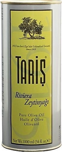 Tariş Riviera Zeytinyağı 1 lt Teneke