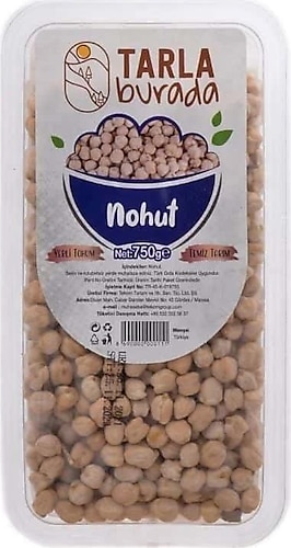 Tarla Burada Nohut 750 gr
