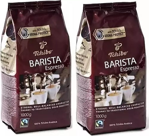 Tchibo Barista Espresso Çekirdek Kahve 1 kg 2'li
