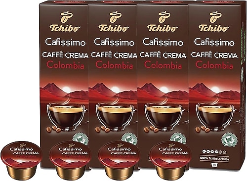Tchibo Cafissimo Caffe Crema Colombia Kapsül Kahve 4 x 10'lu