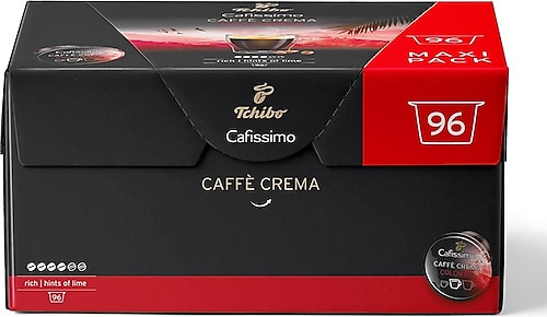Tchibo Cafissimo Caffe Crema Colombia Kapsül Kahve 96'lı