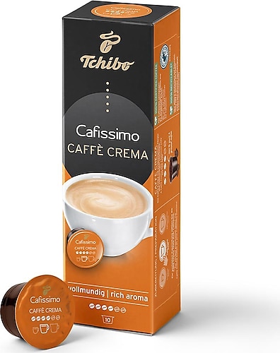 Tchibo Cafissimo Caffe Crema Kapsül Kahve 10'lu