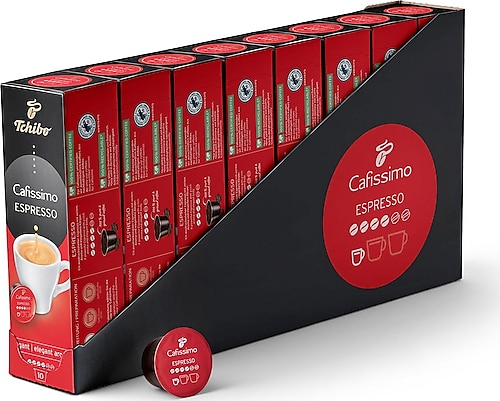 Tchibo Cafissimo Espresso Elegant Aroma Kapsül Kahve 80'li