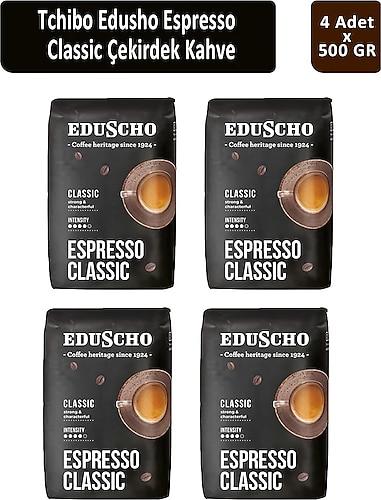Tchibo Eduscho Caffe Espresso Classic 4 x 500 G