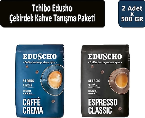 Tchibo Eduscho Cekirdek Kahve Tanisma Paketi 500 Gr X 2 Adet