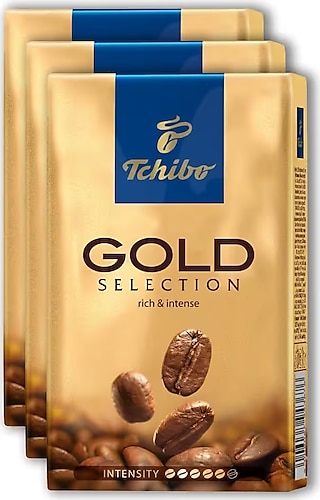 Tchibo Gold Selection French Press Filtre Kahve 3 x 250 gr