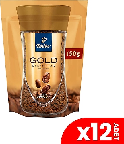 Tchibo Gold Selection Granül Kahve 150 gr 12'li