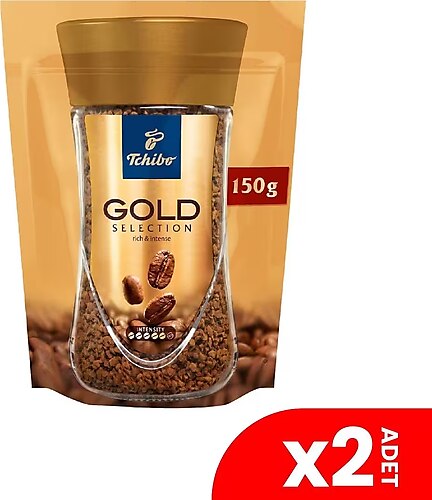 Tchibo Gold Selection Granül Kahve 150 gr 2'li