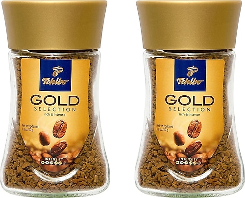 Tchibo Gold Selection Granül Kahve 50 gr 2'li