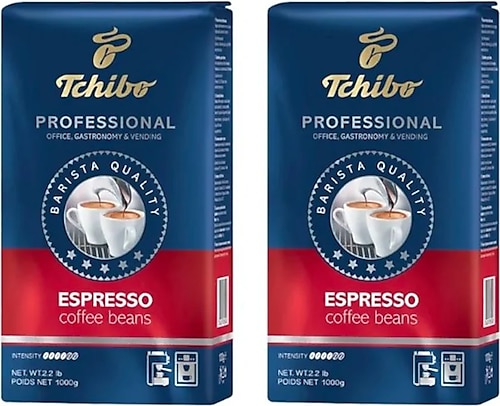 Tchibo Professional Espresso Çekirdek Kahve 1 kg 2'li