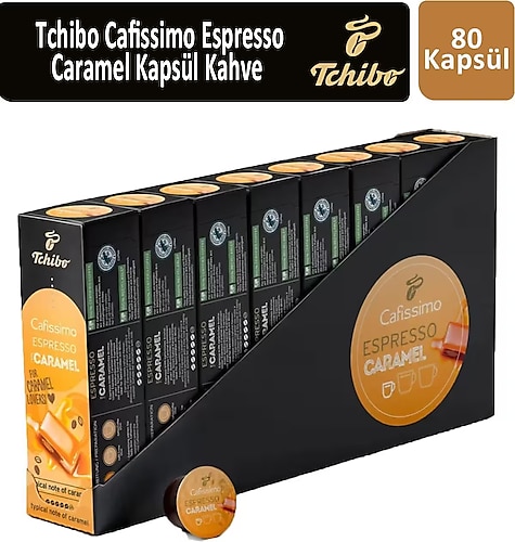 Tchibo Tchibo Cafissimo Espresso Caramel Kapsül Kahve x 8 Adet