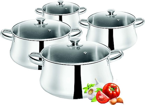 Tefal Classic 8 Parça Çelik Tencere Seti