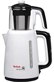 Tefal My Tea Beyaz 1500 W Cam Demlikli Çay Makinesi