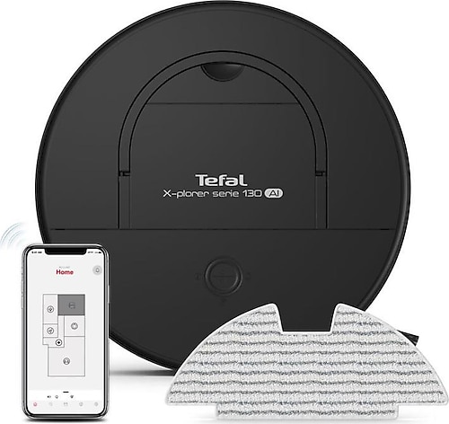 Tefal RG907 X-Plorer Serie 130 AI Mop Akıllı Robot Süpürge