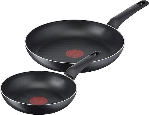 Tefal Titanyum 1X SimpleCook Difüzyon Tabanlı 20-26 cm 2'li Tava Seti