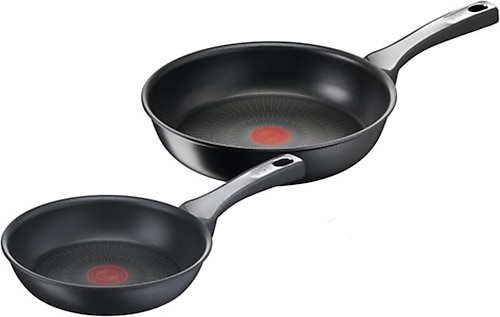 Tefal Titanyum 6X Unlimited One İndüksiyon Tabanlı 20-26 cm 2'li Tava Seti