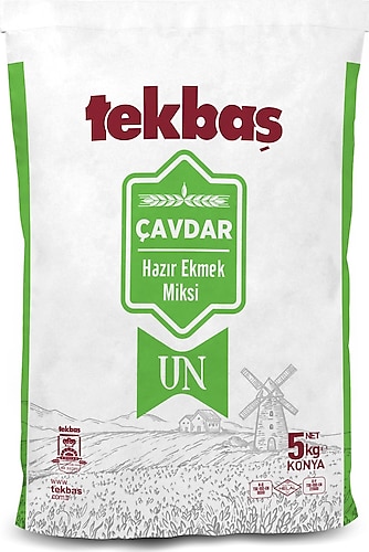 Tekbaş Un 5 kg Çavdar Hazır Ekmek Miksi