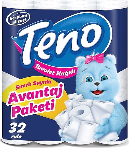 Teno 32'li Tuvalet Kağıdı