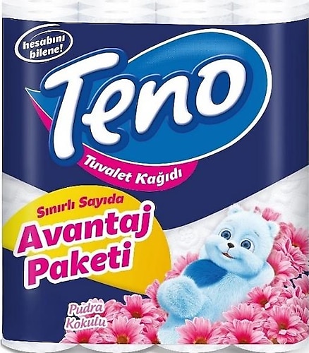 Teno Pudra Kokulu 32'li Tuvalet Kağıdı