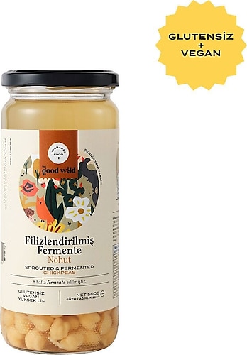The Good Wild Filizlendirilmiş Fermente Nohut 500 gr