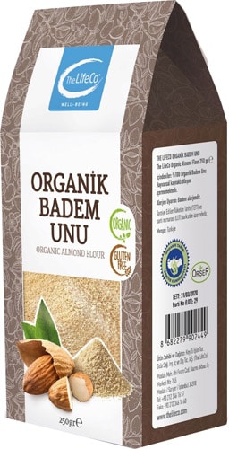 The Lifeco Organik 250 gr Badem Unu