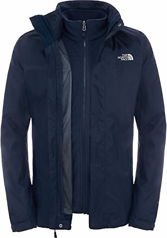 The North Face Evolve II Triclimate NF00CG55H2G1 Lacivert Erkek Su Geçirmez Mont